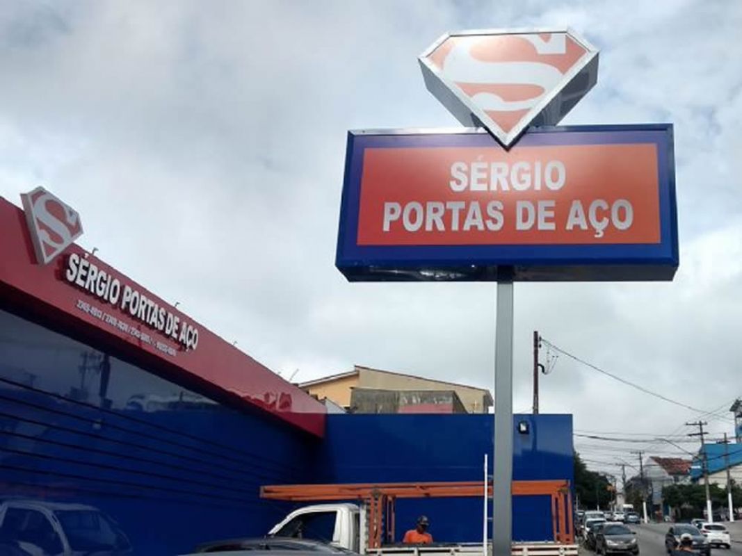 Fachadas de ACM, Letras Caixa, Totens e Luminosos Personalizados em SP