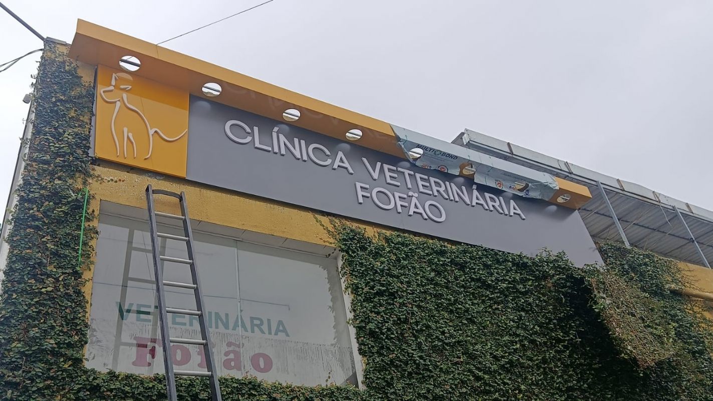 Fachadas ACM, Letras Caixa, Totens e Luminosos em SP