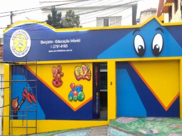 Fachada de Acm e Letra Caixa